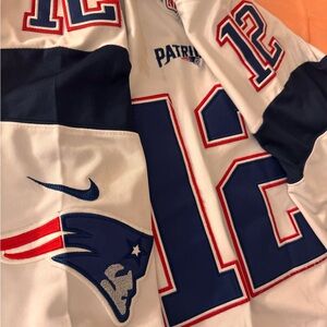 Nike Patriots Jersey White and Blue